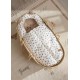 Cream Flower Carrycot Bag