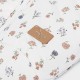 Cream Flower Carrycot Bag