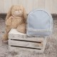 Mochila Guarderia poli piel celeste|Originalbaby Mochila Guarderia poli piel celeste