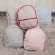 Mochila Guarderia poli piel Gris Rosa|Originalbaby Mochila Guarderia poli piel Gris Rosa