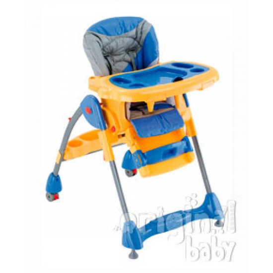 Trona super tray Amarillo y azul|Originalbaby Trona super tray Amarillo y azul