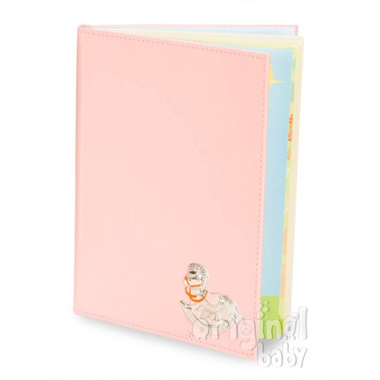 Diario del bebé caballito rosa|Originalbaby Diario del bebé caballito rosa