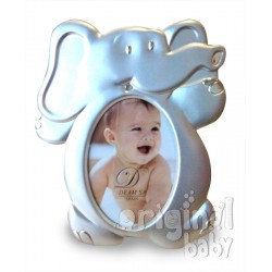 Marco de fotos de plata Elefante