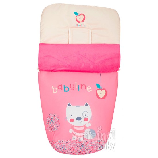 Saco de silla Ardilla rosa|Originalbaby Saco de silla Ardilla rosa