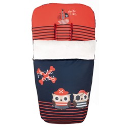 Saco para la silla de paseo  Piratas Rojo