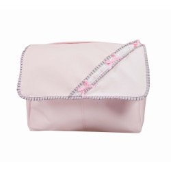 Bolso de bebé polipiel Bombón Rosa