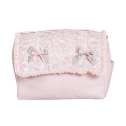 Bolso de bebé polipiel Caramelo rosa