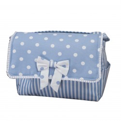 Baby Blue leatherette bag Carousel