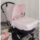 Capota coche Bugaboo Caramelo Rosa|Originalbaby Capota coche Bugaboo Caramelo Rosa
