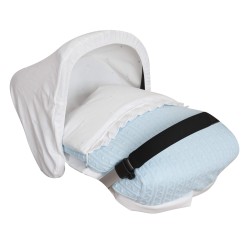 Blue Baby Carrier bag Pompones Soft top INCLUDED