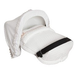 White Sweet Baby Carrier bag (including roof)