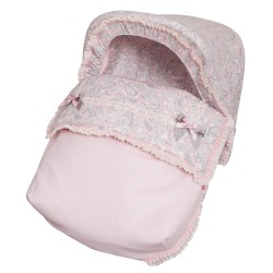 Saco universal para silla AD BEBE rosa empolvado - Enfants et Maison