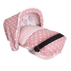 Pink Carousel Baby Carrier bag (including roof)