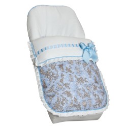 SACO SILLA PASEOS DE TOILE AZUL