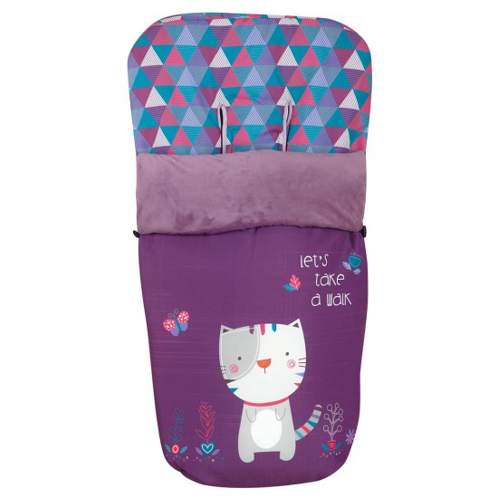 Saco para la silla de paseo Kitty Morado|Originalbaby Saco para la silla de paseo Kitty Morado