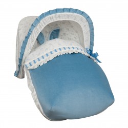 Autumn Blue Baby Carrier bag (including roof)