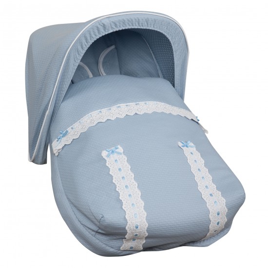 Classic Blue Baby Carrier bag (including roof)