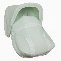 Sack Baby Carrier Classic Green Water (including top)