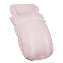 Saco para la silla de paseo Classic Rosa Bebé