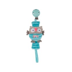 Pacifier clip Blue Magic Forest