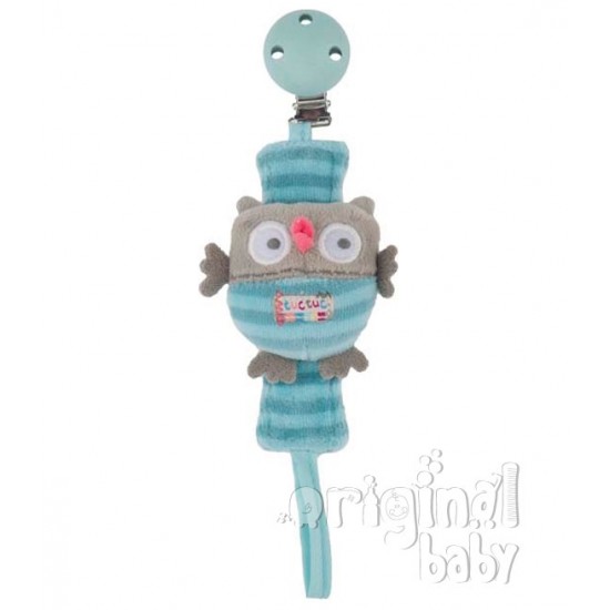 Pinza chupete Magic Forest azul|Originalbaby Pinza chupete Magic Forest azul