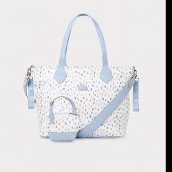 Mayoral Old Blue Printed Bag