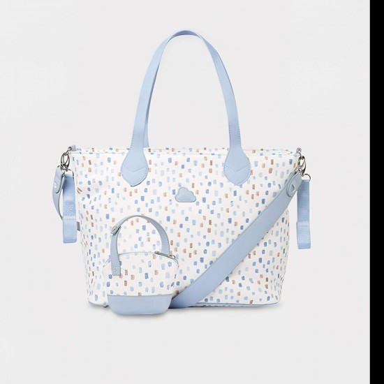Mayoral Old Blue Printed Bag