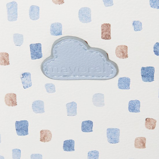 Mayoral Old Blue Printed Bag