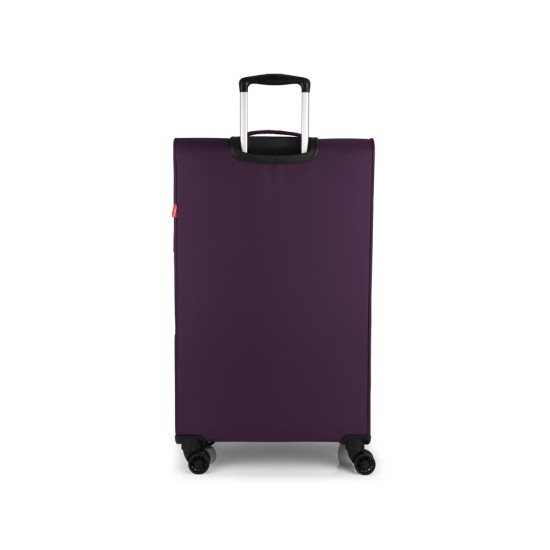 Suitcase L Purple Cloud